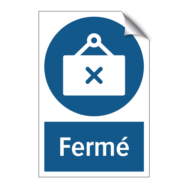 Fermé