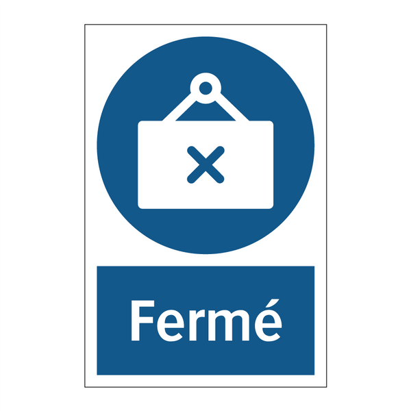 Fermé