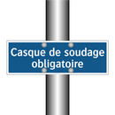 Casque de soudage obligatoire