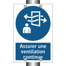 Assurer une ventilation continue