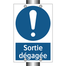 Sortie dégagée