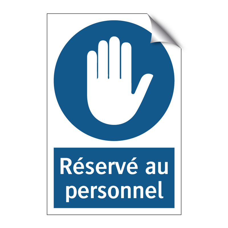 Réservé au personnel