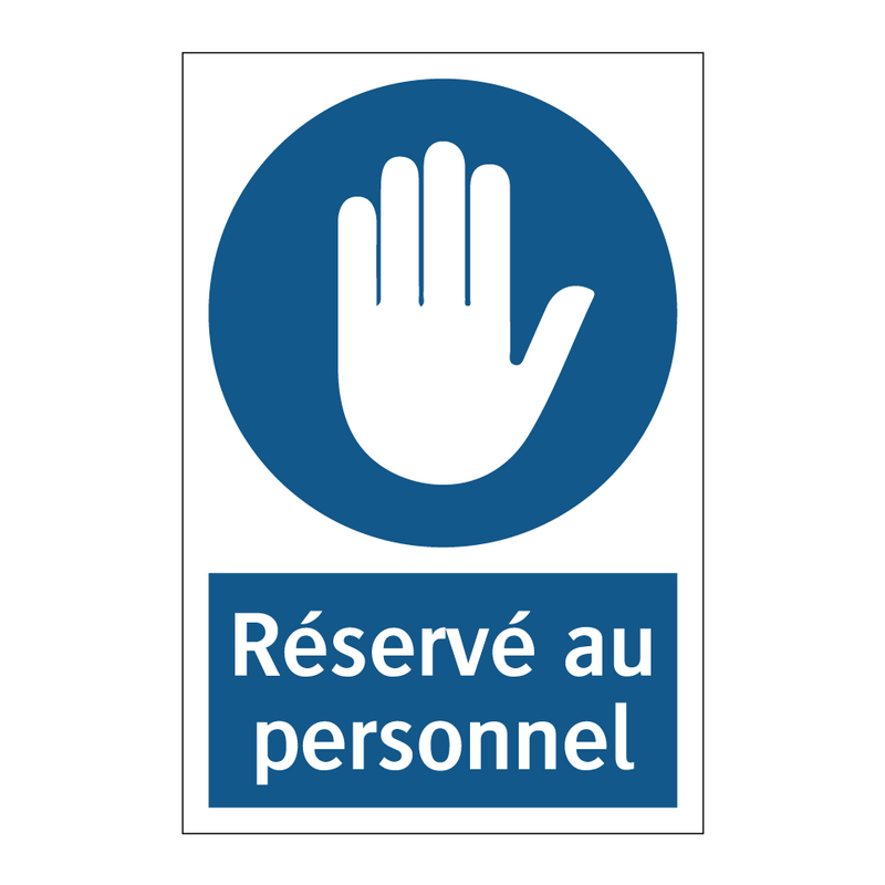 Réservé au personnel