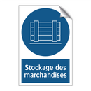Stockage des marchandises