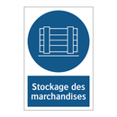 Stockage des marchandises