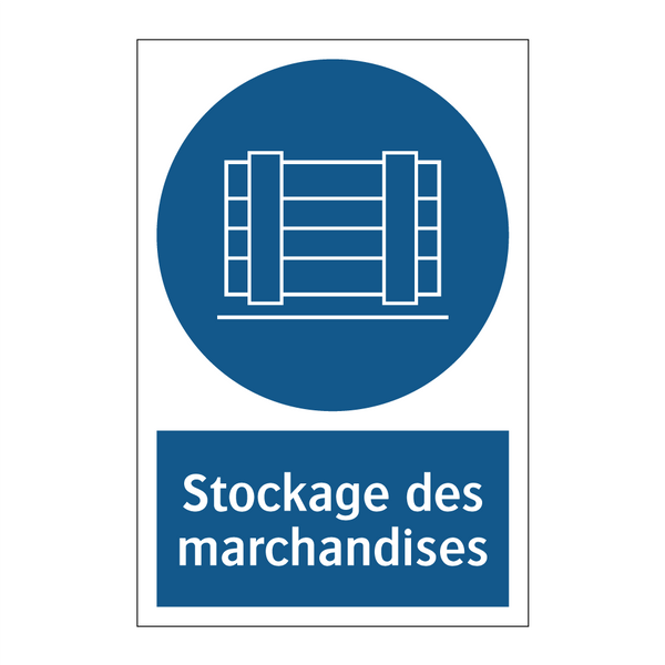 Stockage des marchandises