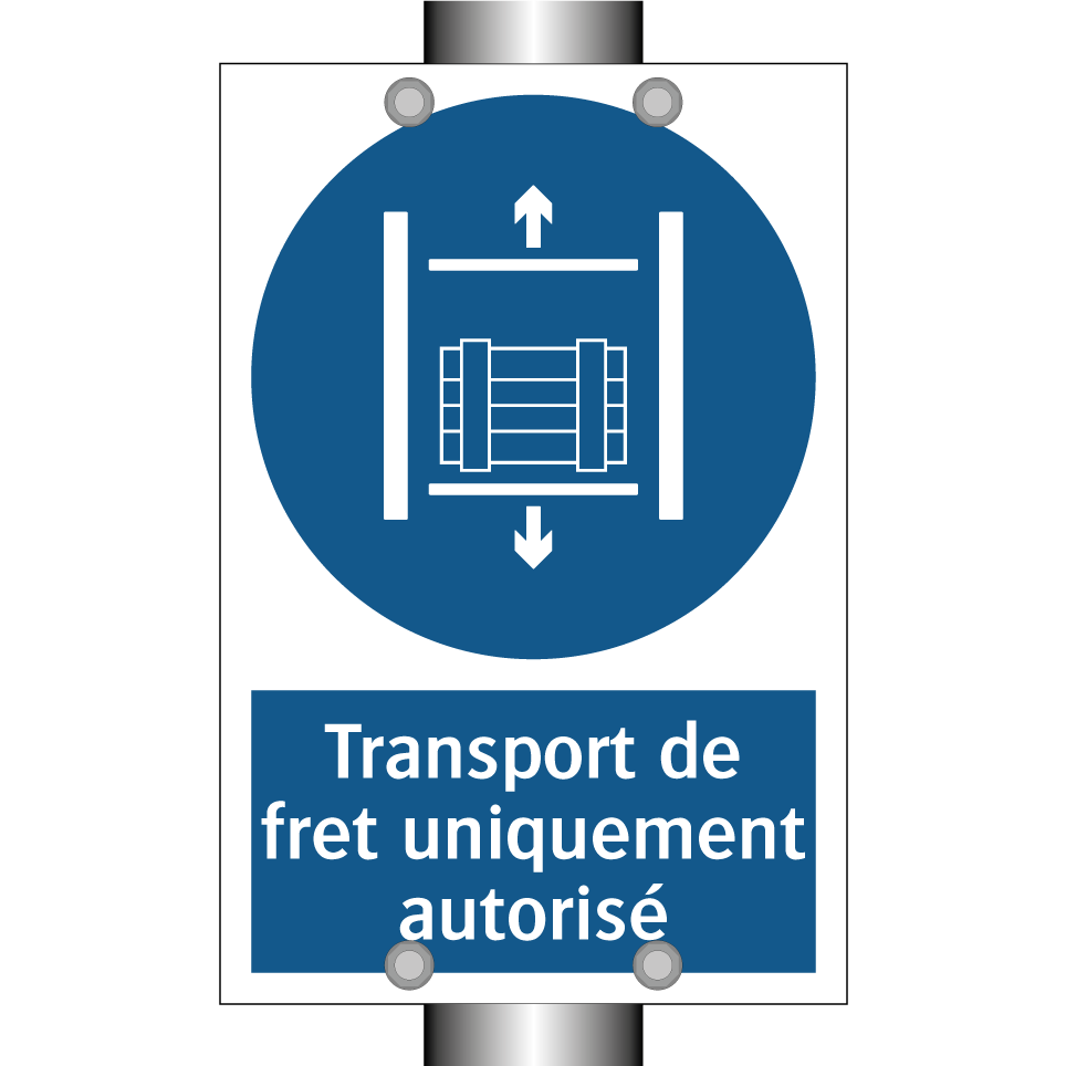 Transport de fret uniquement autorisé