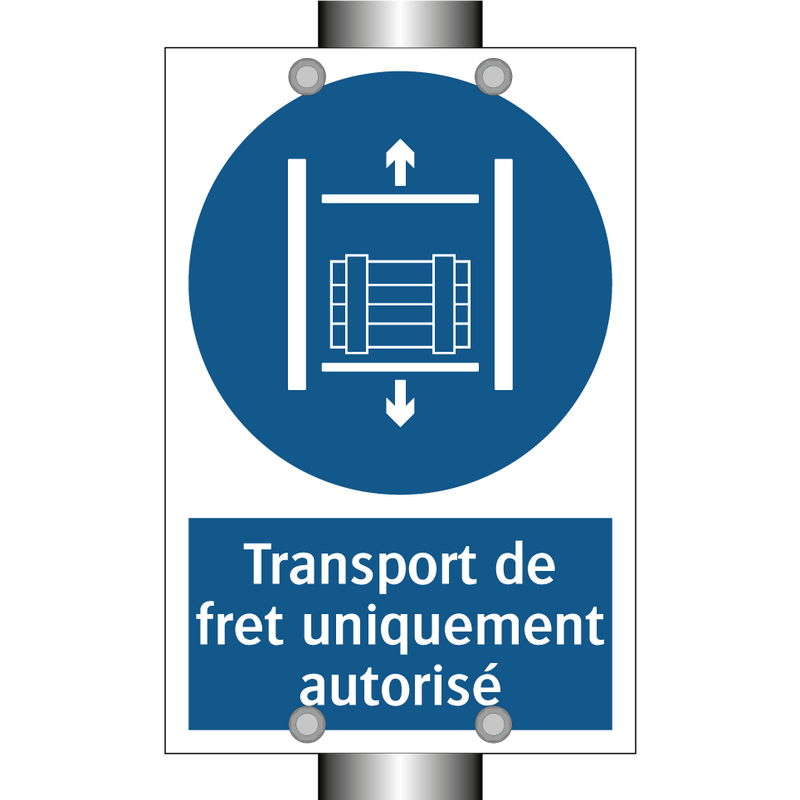Transport de fret uniquement autorisé