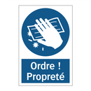 Ordre ! Propreté