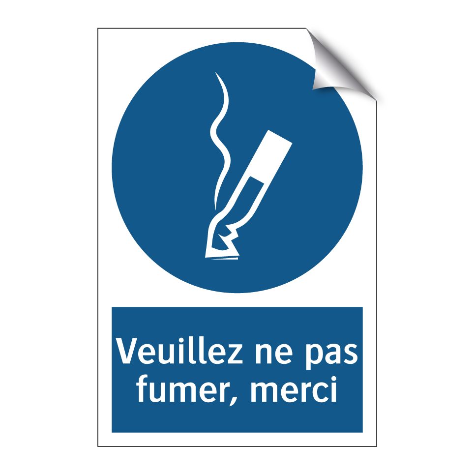 Veuillez ne pas fumer, merci