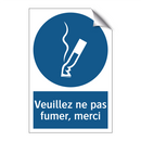 Veuillez ne pas fumer, merci