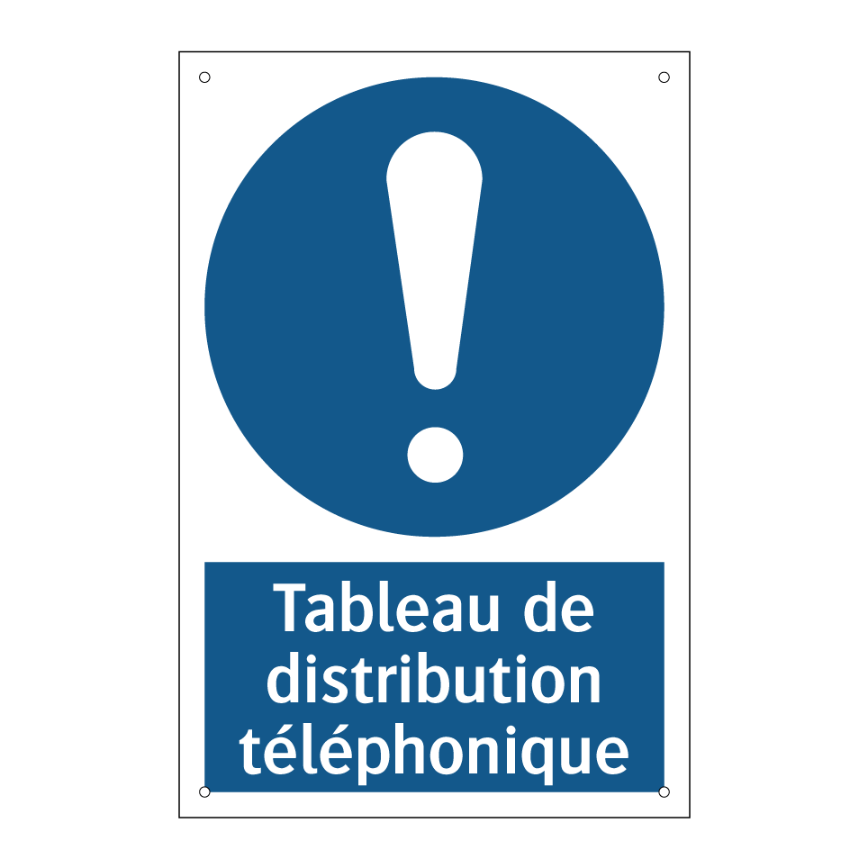 Tableau de distribution téléphonique
