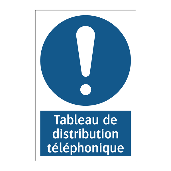 Tableau de distribution téléphonique