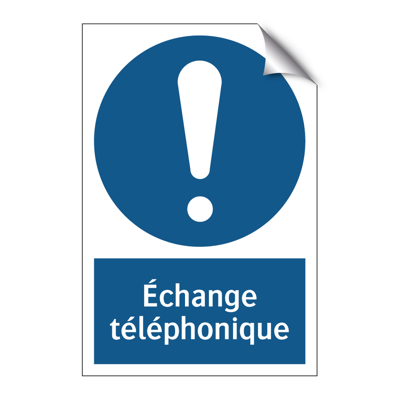 Échange téléphonique