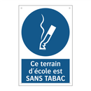 Ce terrain d'école est SANS TABAC