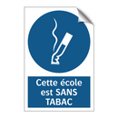 Cette école est SANS TABAC