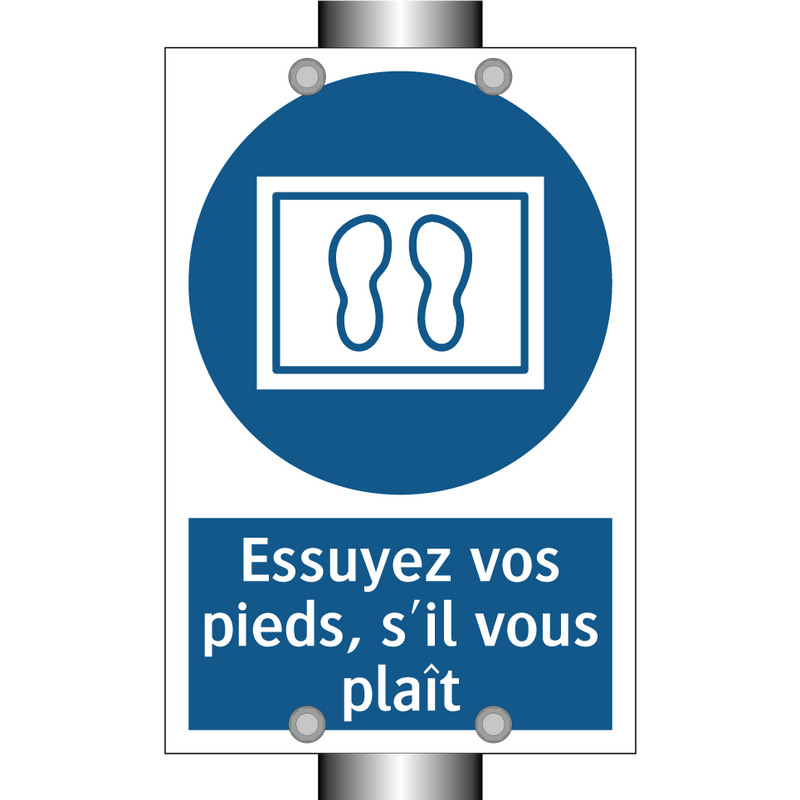Essuyez vos pieds, s'il vous plaît