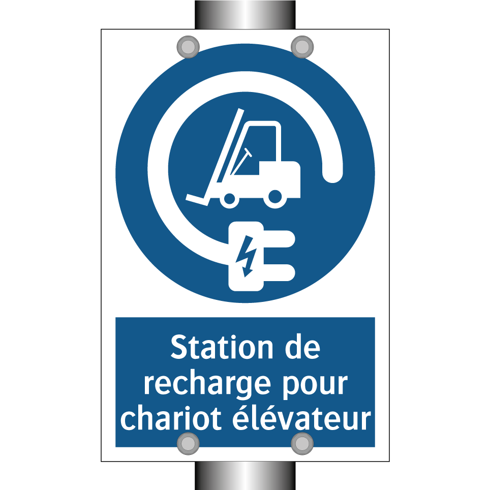 Station de recharge pour chariot élévateur