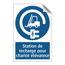 Station de recharge pour chariot élévateur