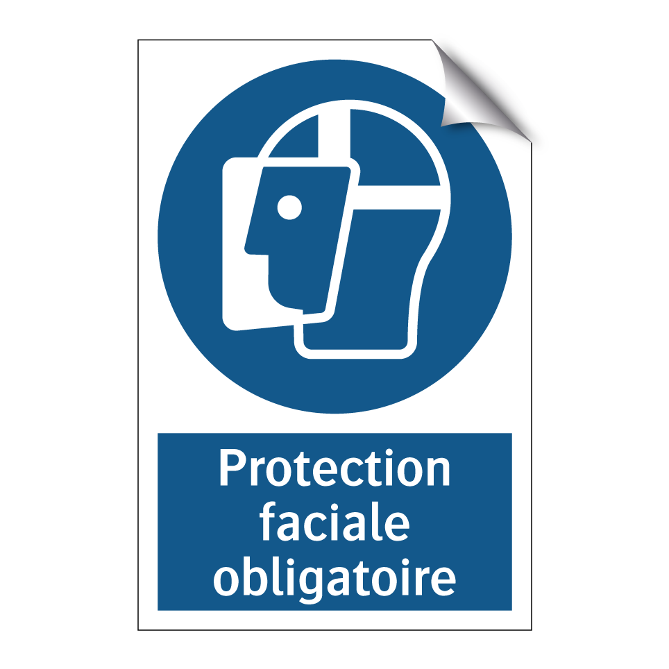 Protection faciale obligatoire