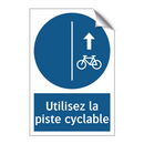 Utilisez la piste cyclable