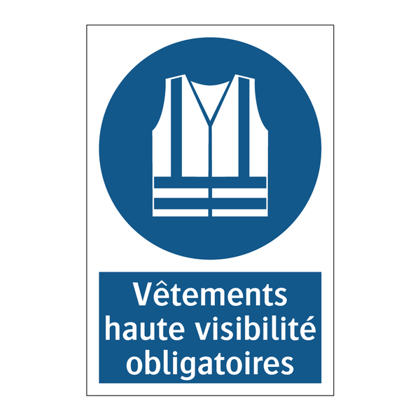 Vêtements haute visibilité obligatoires
