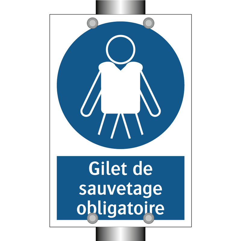 Gilet de sauvetage obligatoire