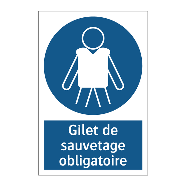 Gilet de sauvetage obligatoire