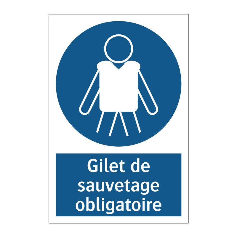 Gilet de sauvetage obligatoire
