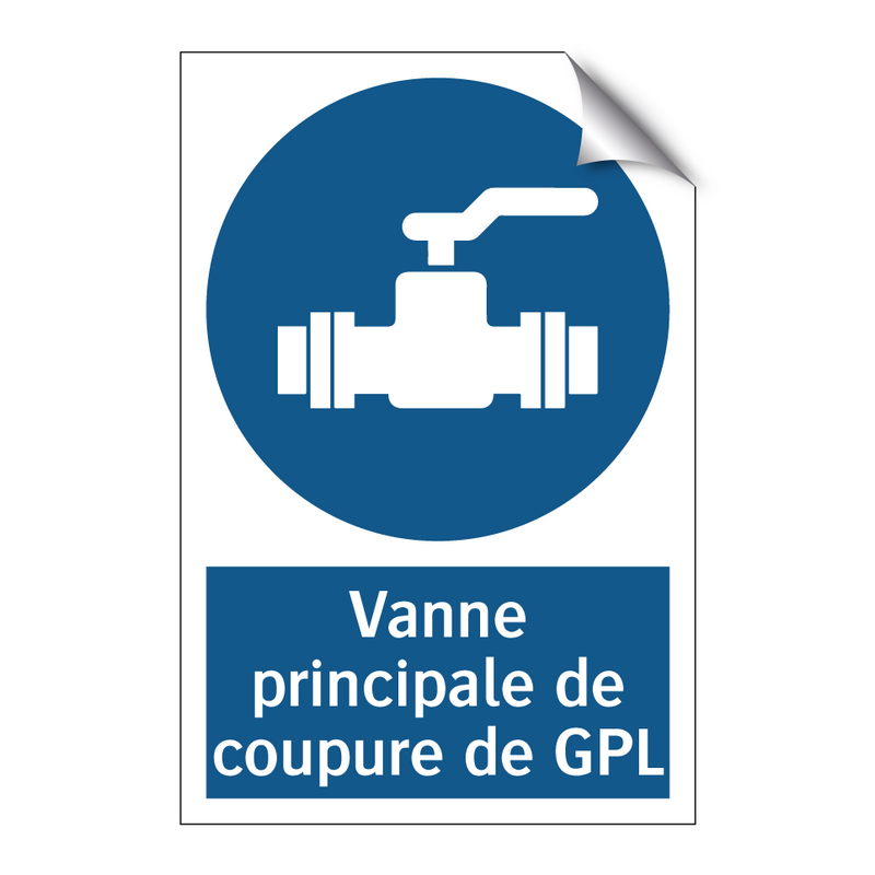Vanne principale de coupure de GPL