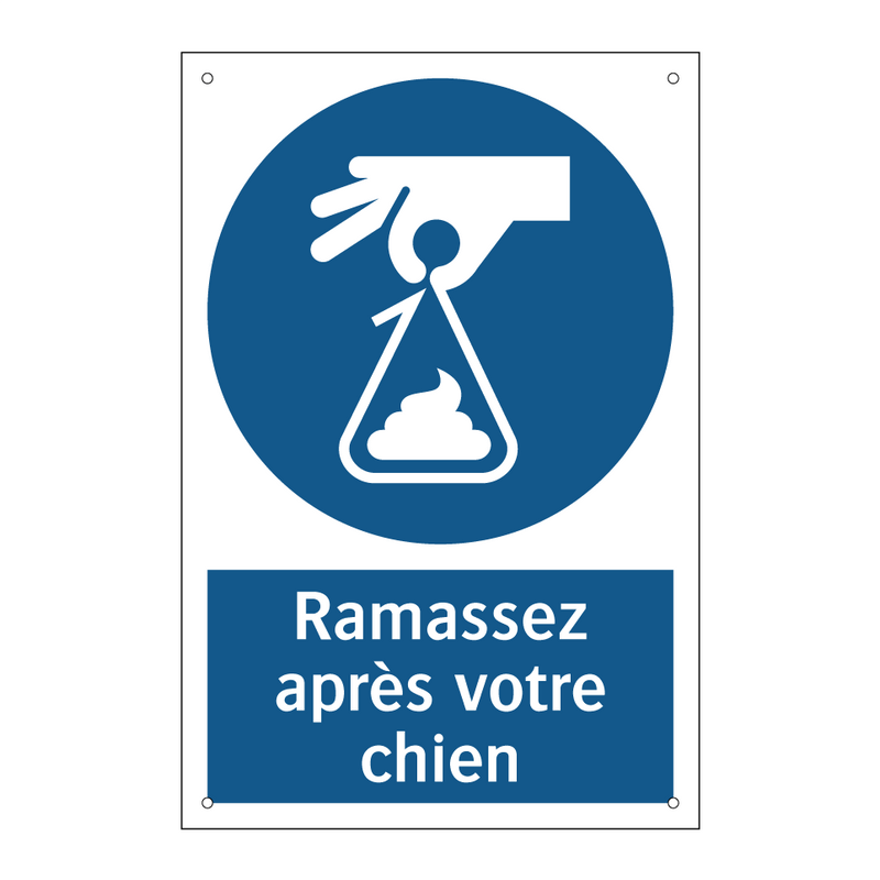 Ramassez après votre chien