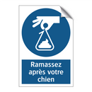 Ramassez après votre chien