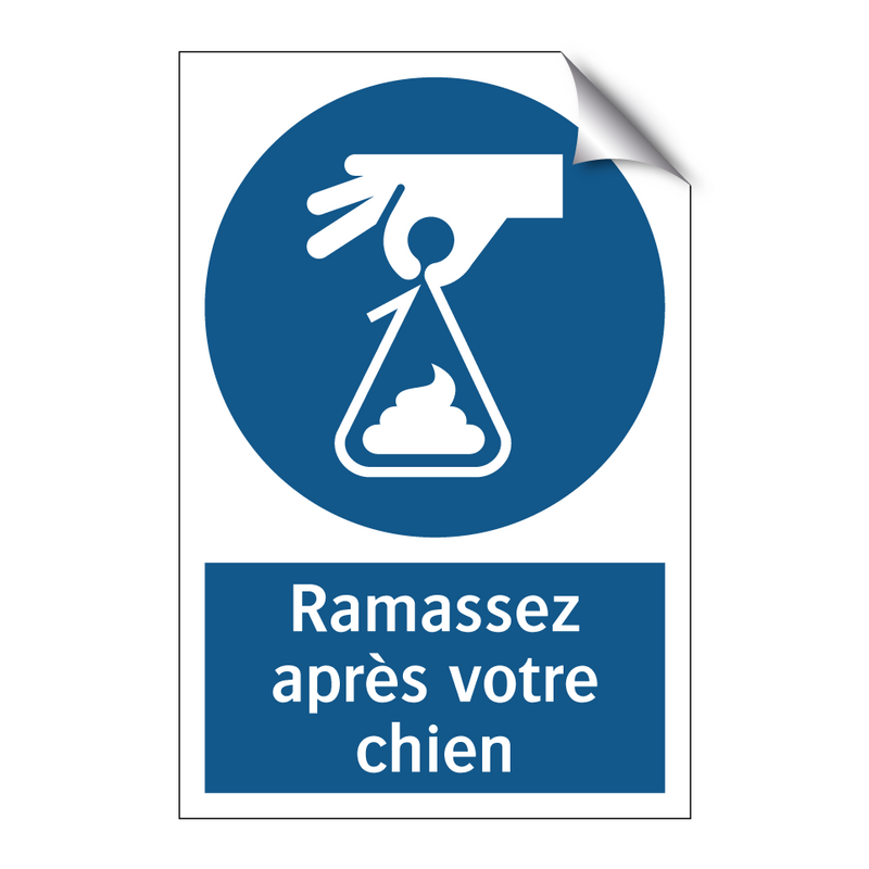 Ramassez après votre chien