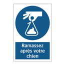 Ramassez après votre chien