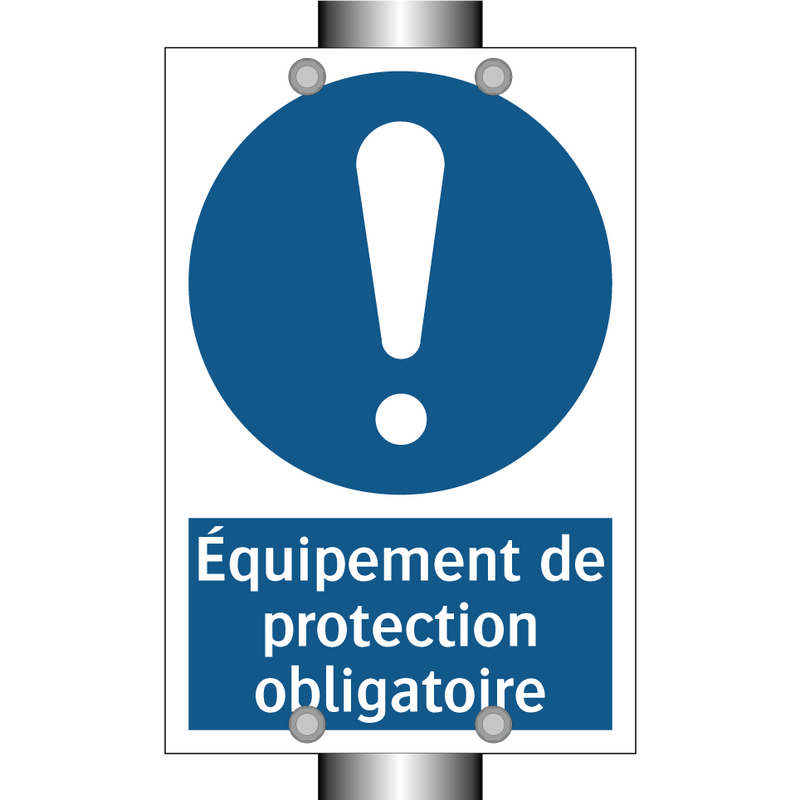 Équipement de protection obligatoire