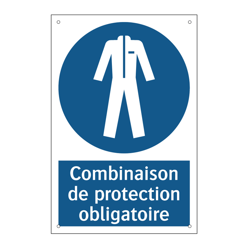 Combinaison de protection obligatoire