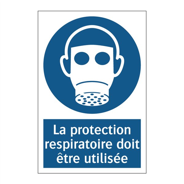 La protection respiratoire doit être utilisée