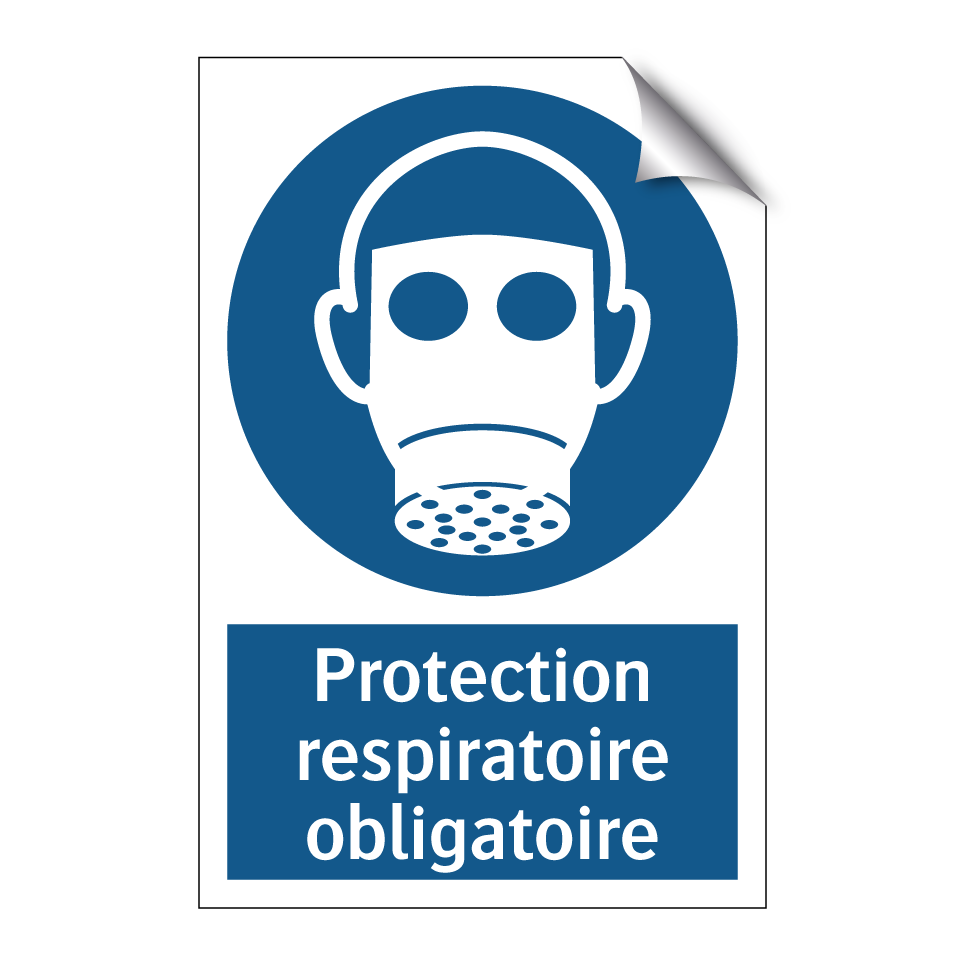 Protection respiratoire obligatoire