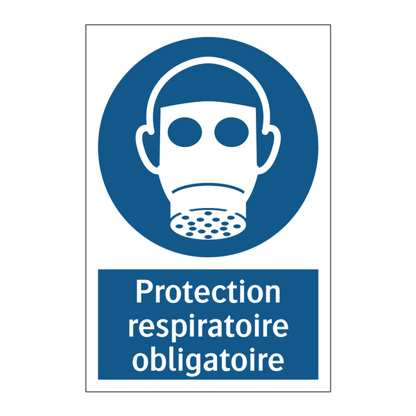 Protection respiratoire obligatoire