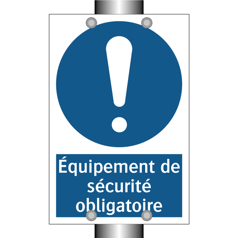 Équipement de sécurité obligatoire