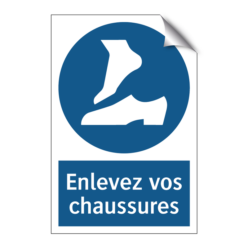 Enlevez vos chaussures