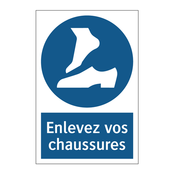 Enlevez vos chaussures