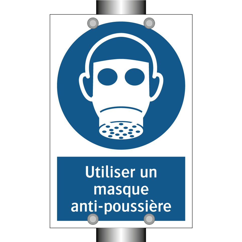 Utiliser un masque anti-poussière