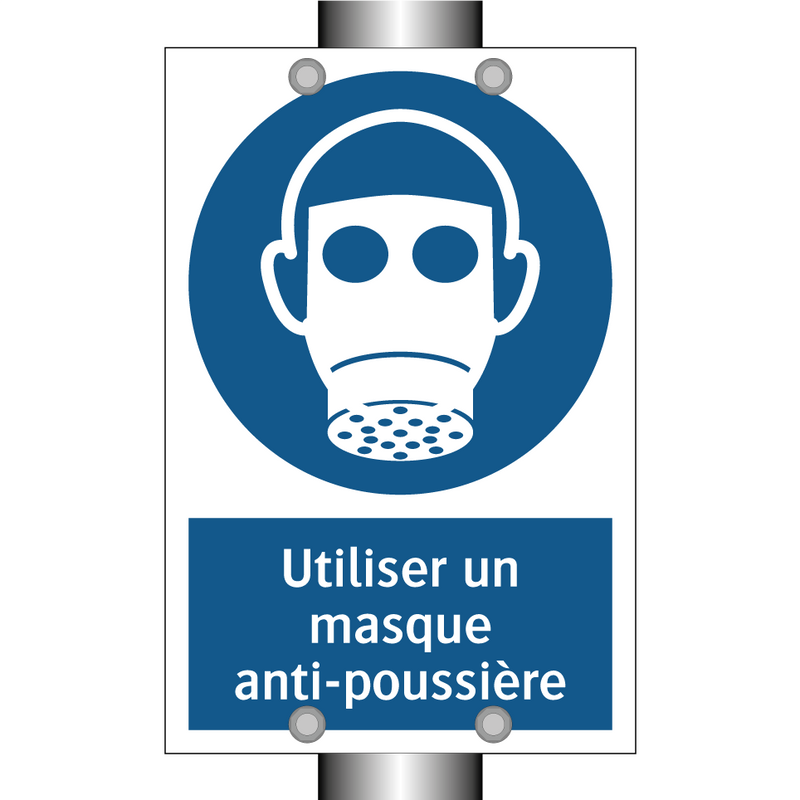 Utiliser un masque anti-poussière