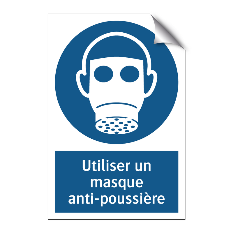 Utiliser un masque anti-poussière