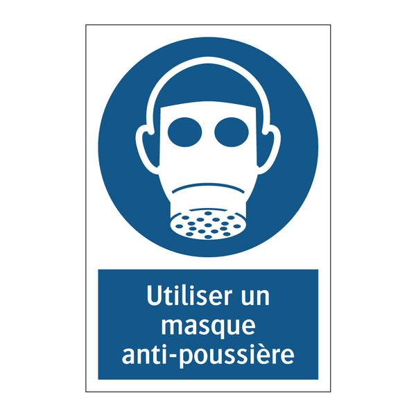 Utiliser un masque anti-poussière