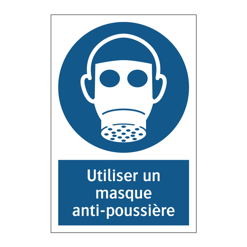 Utiliser un masque anti-poussière