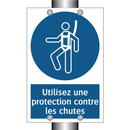 Utilisez une protection contre les chutes