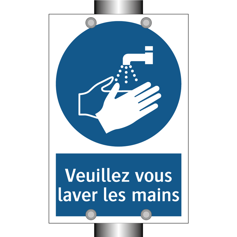 Veuillez vous laver les mains