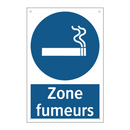 Zone fumeurs